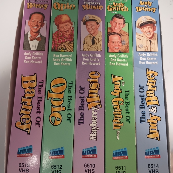 Pay what you want!!!!        Andy Griffith box set vhs - Picture 2 of 3